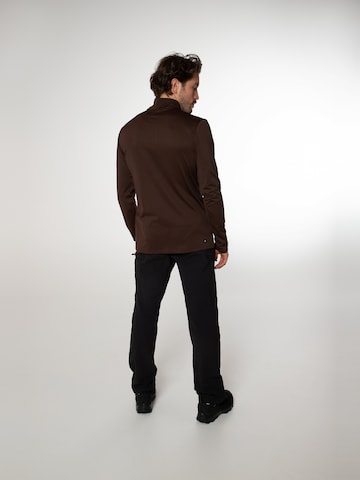 PROTEST Sportsweatshirt 'WILL' in Braun