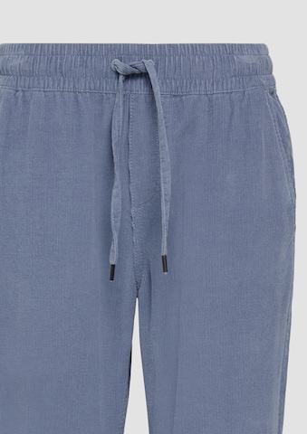 QS Tapered Broek in Blauw
