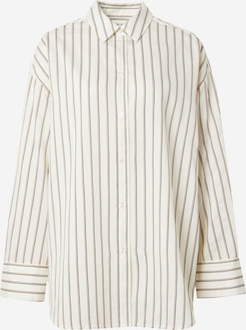 Samsøe Samsøe Blouse 'Marika' in Beige: voorkant