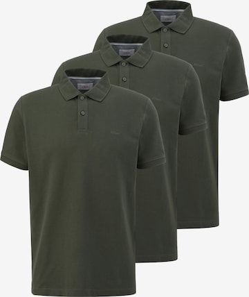 s.Oliver Shirt 'Basic' in Grün: Vorderseite