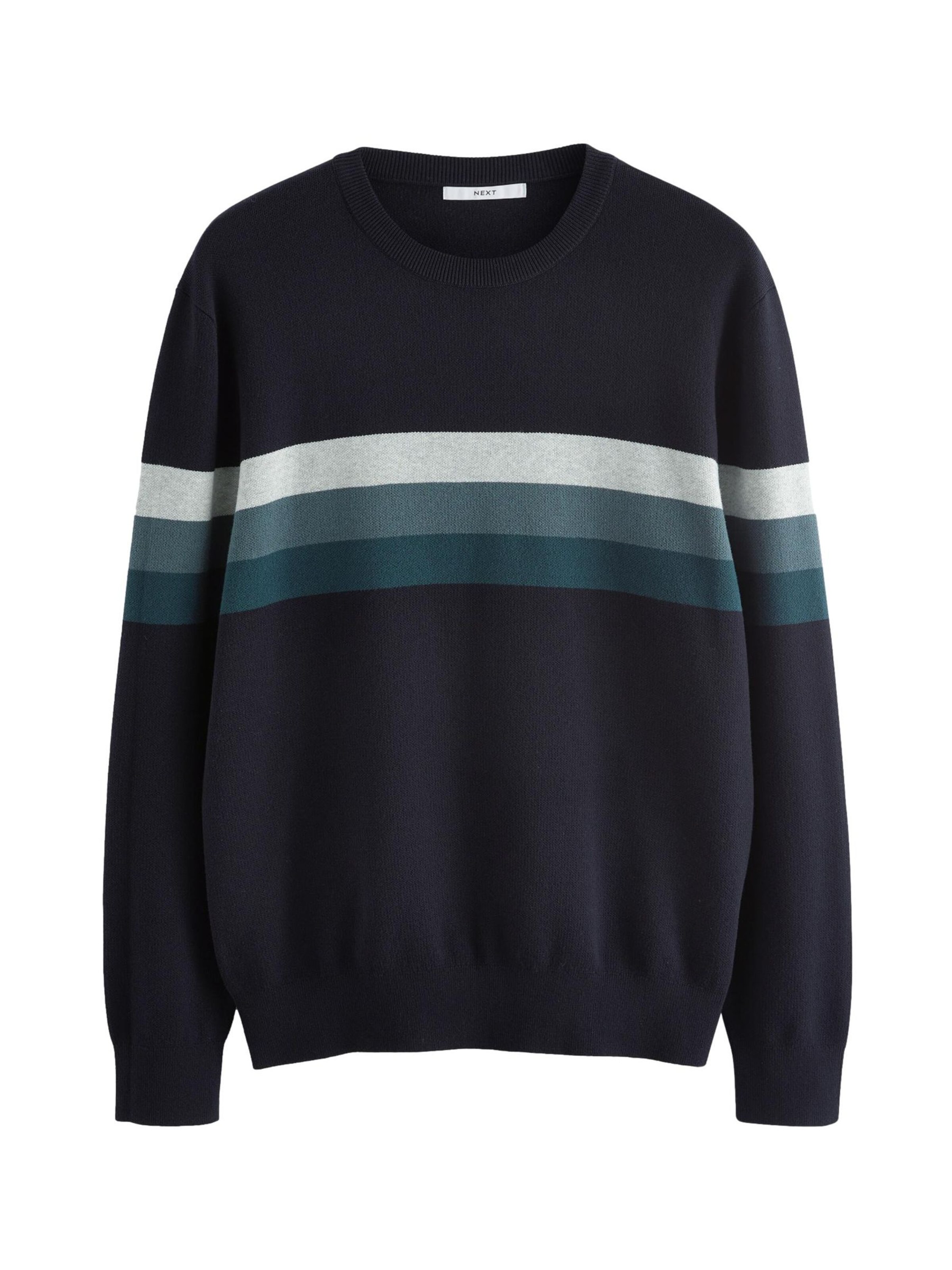 Next Pulóver - kék: elől