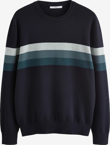 Next Pullover i blå: forside