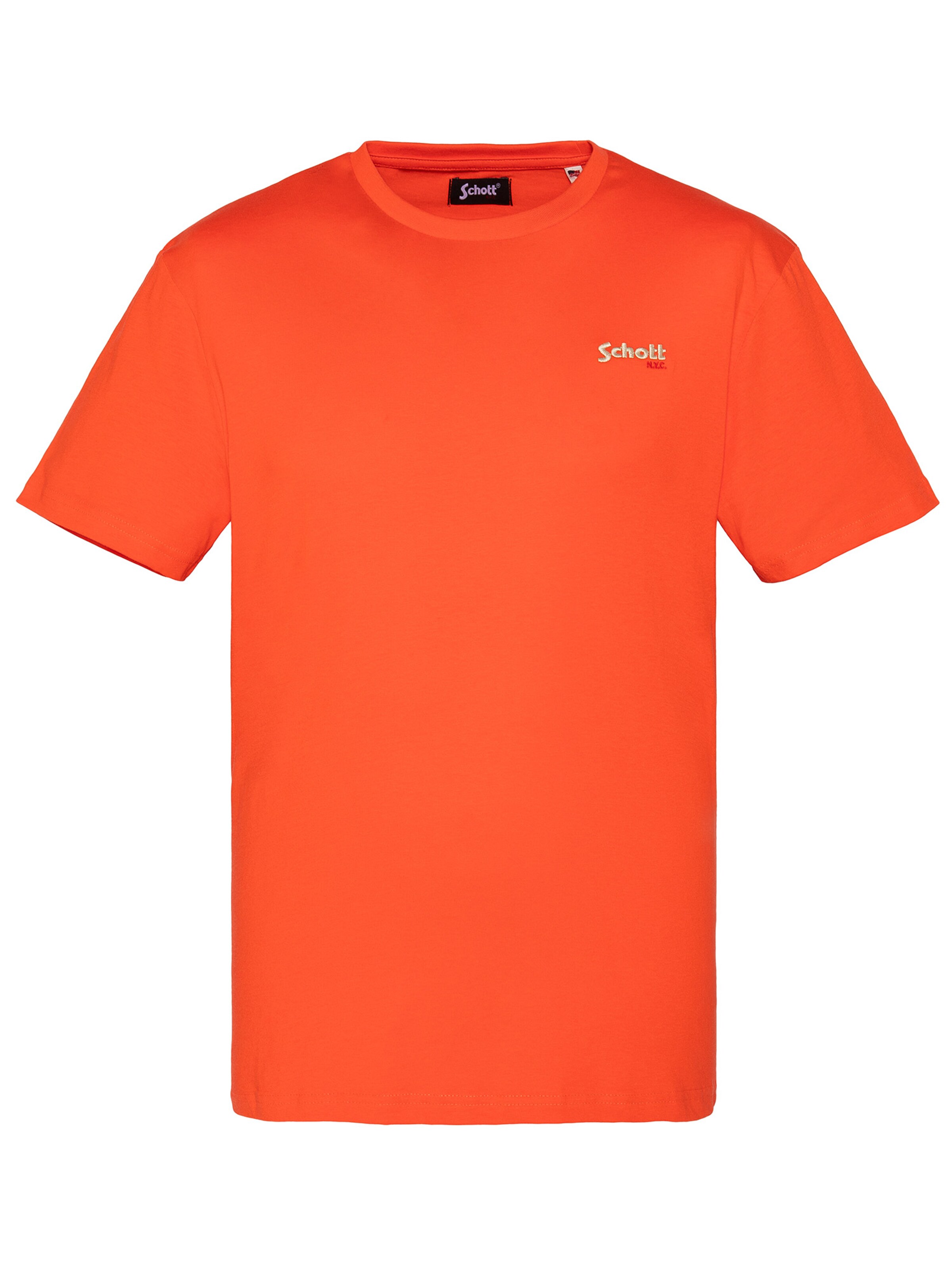 Schott NYC Shirt‌‌ in Orange: Vorderseite