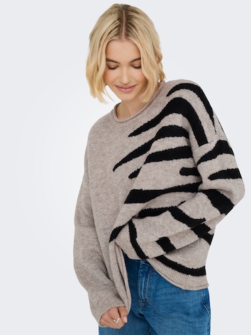 ONLY Sweater 'ONLJADE' in Grey
