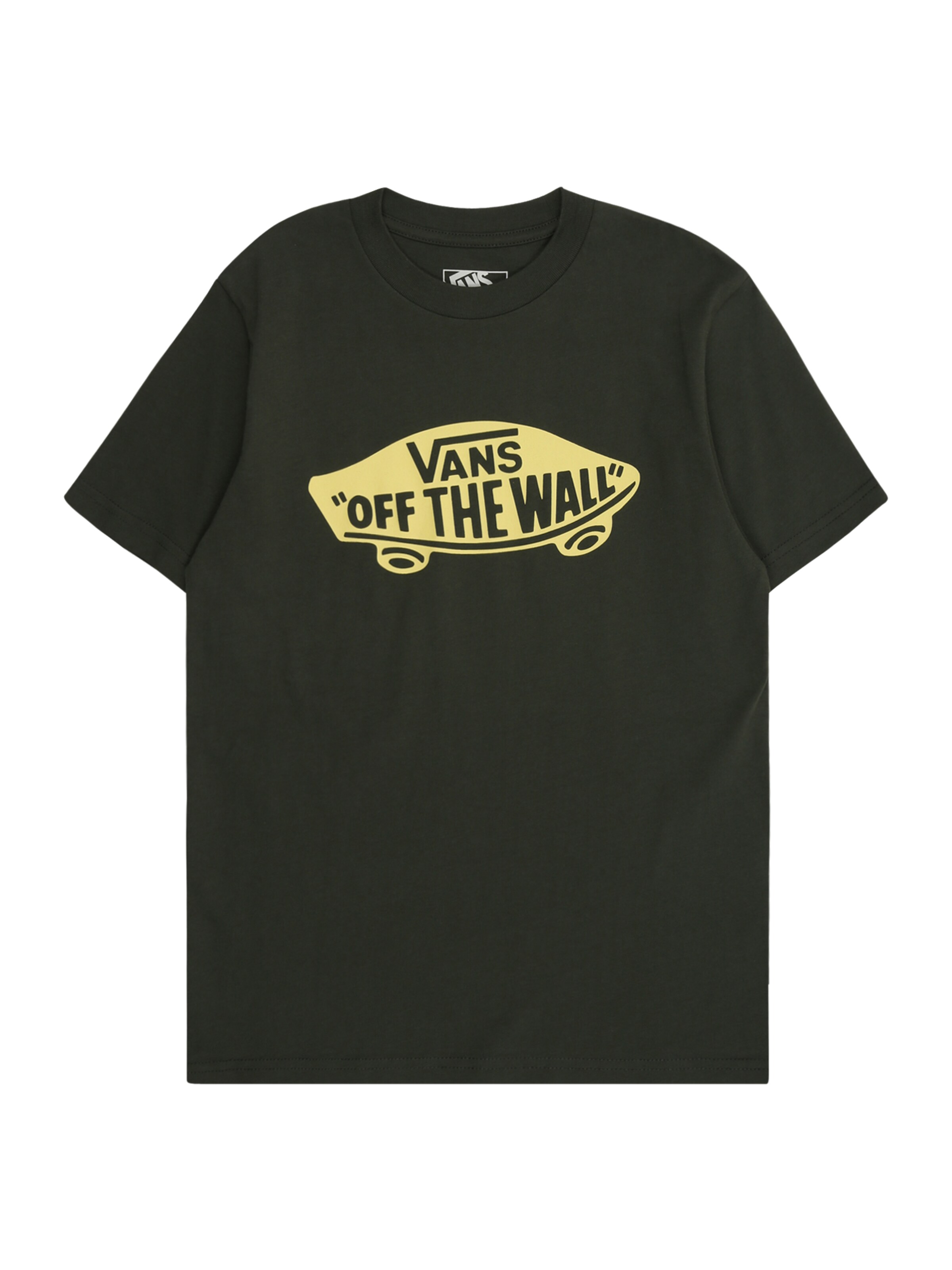 VANS - Camiseta en verde: frente