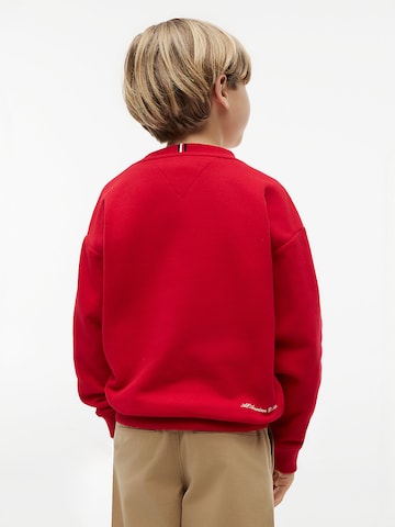 TOMMY HILFIGER Sweatshirt in Red