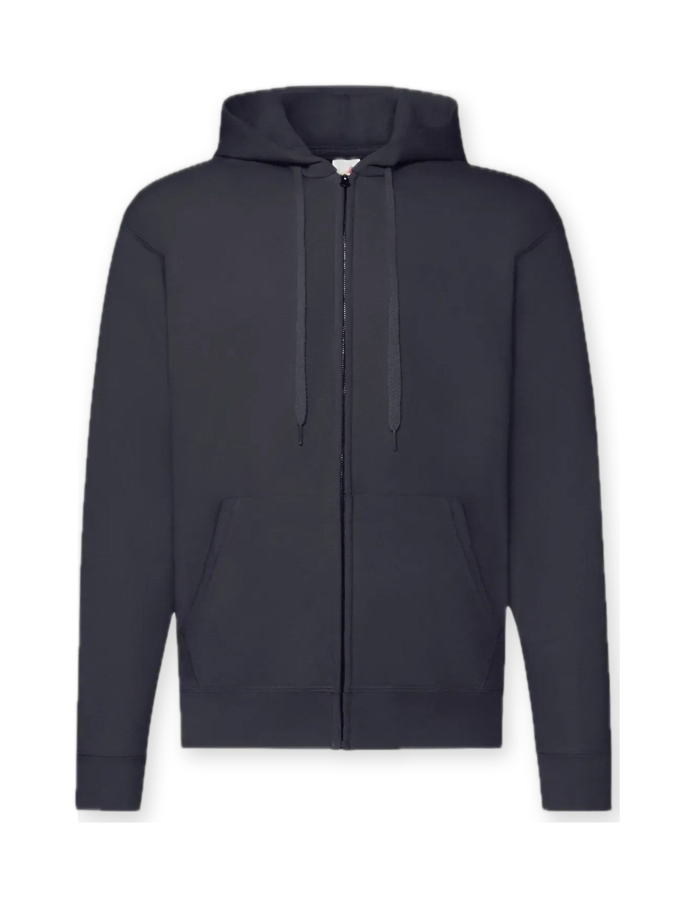 Giacca di felpa 'Zip Hoodie' di FRUIT OF THE LOOM in blu: frontale