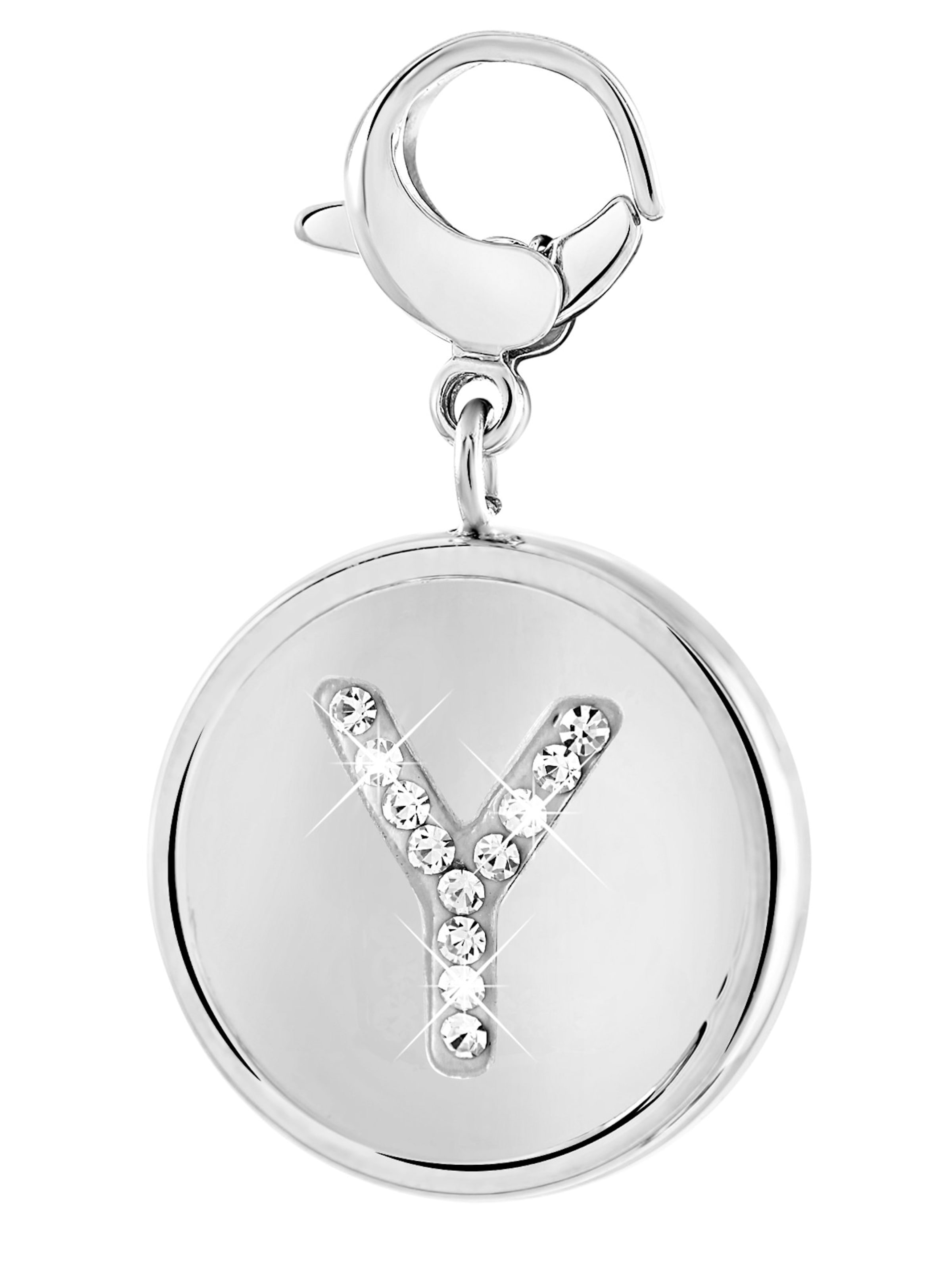 Lucardi Hangers 'Statement' in de kleur Zilver, Productweergave