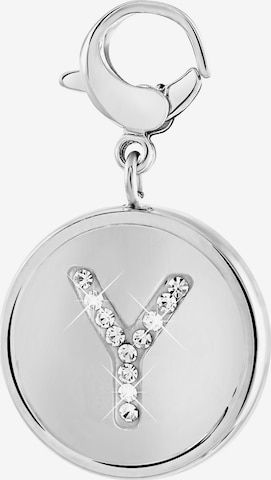 Lucardi Anhänger 'Statement' in Silber: Vorderseite