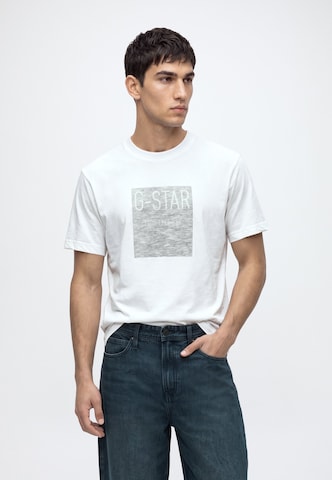 T-Shirt 'Inside Out' G-STAR en blanc