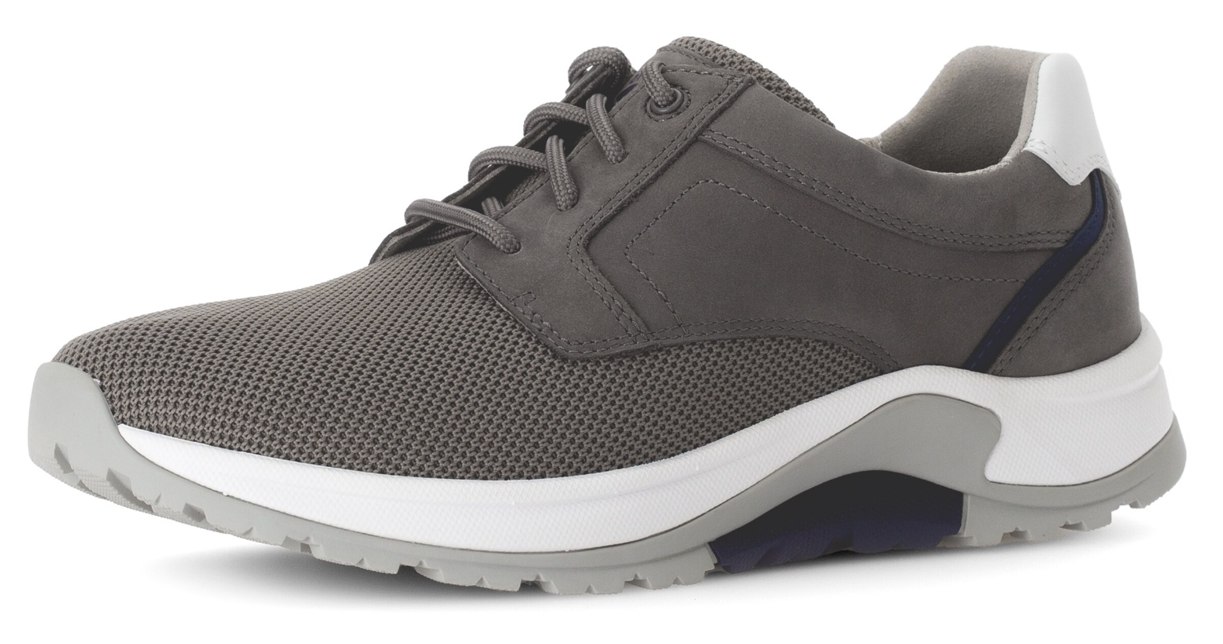Gabor Rollingsoft Sneaker in Grau: Vorderseite