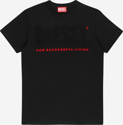 Marškinėliai 'KALO' iš DIESEL, spalva – raudona / juoda, Prekių apžvalga