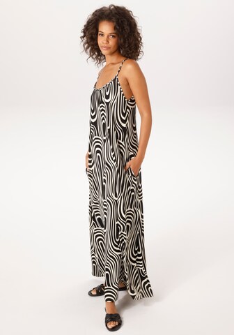 Aniston CASUAL Kleid in Schwarz