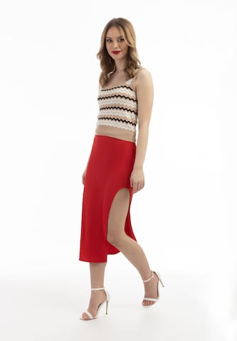 faina Skirt in Red