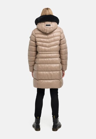 NAVAHOO Wintermantel in Beige