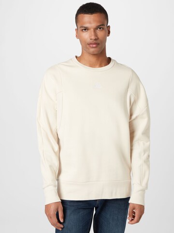 ADIDAS SPORTSWEAR Sports sweatshirt in Beige: front