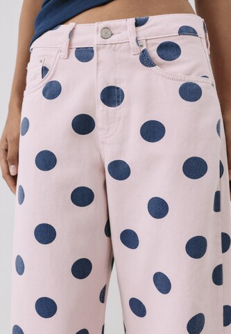 Barrel Jean Pull&Bear en rose