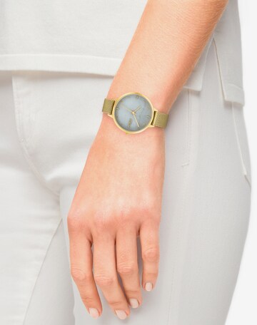 s.Oliver Analog Watch in Gold: front