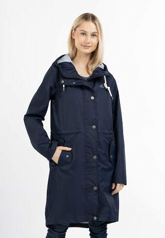 ICEBOUND Between-Season Jacket in Blue: front