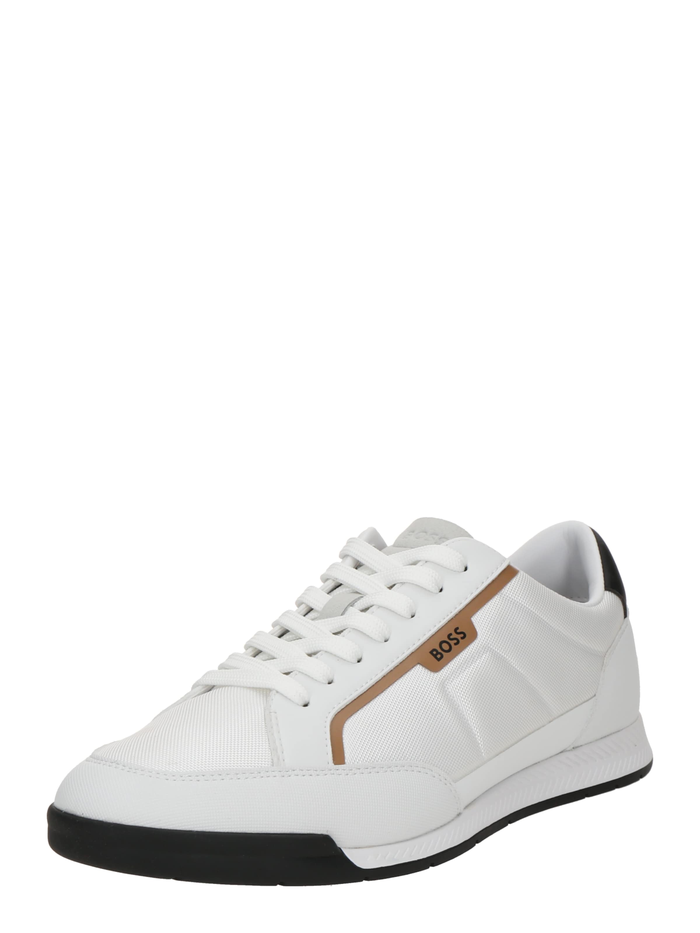 BOSS Nízke tenisky 'Nitan' - čierna / biela, Produkt