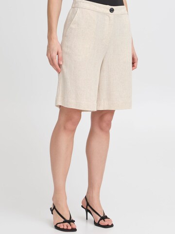 b.young - Loosefit Pantalón chino 'BYJohanna' en beige: frente
