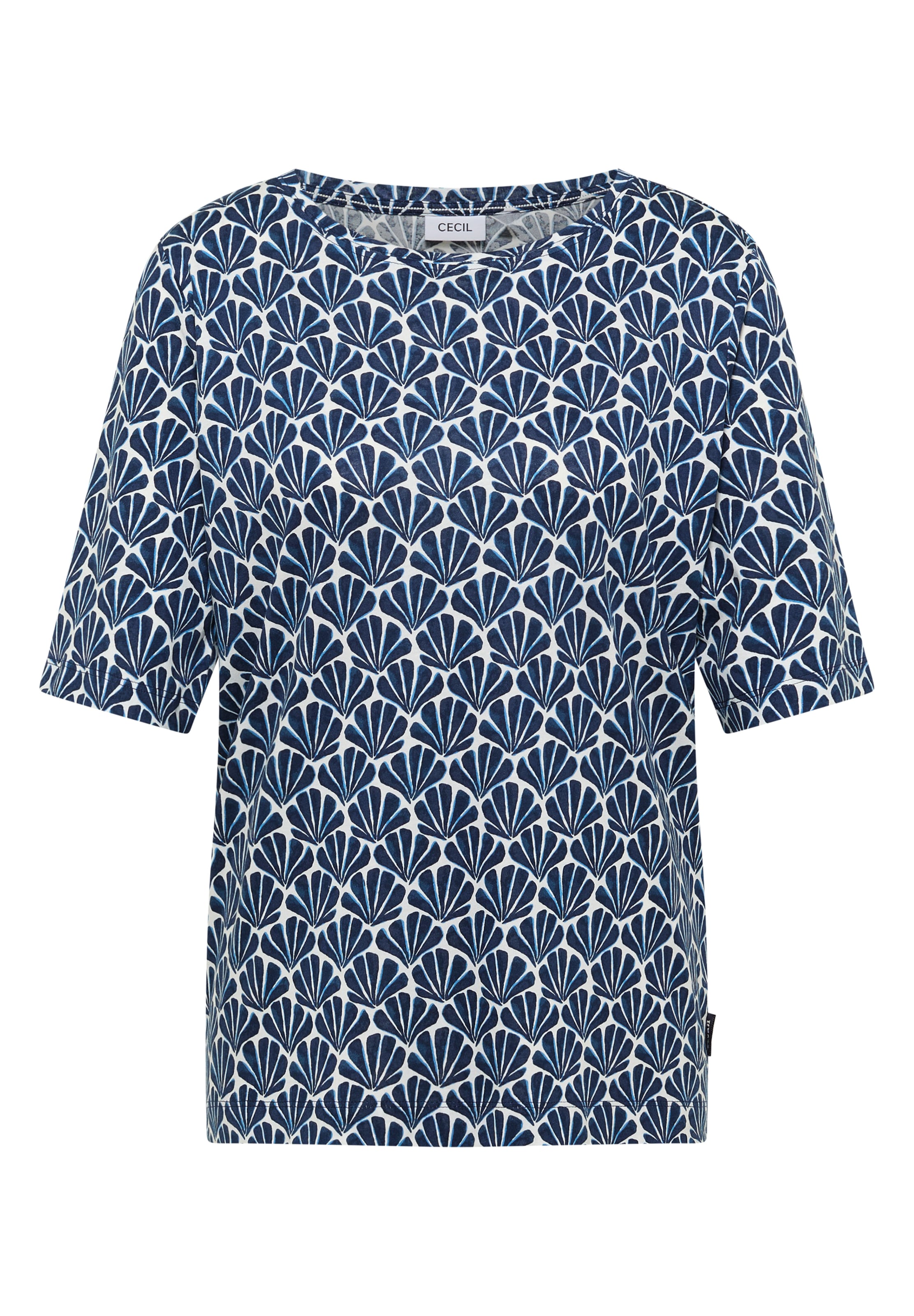 CECIL T-Shirt in Blau: Vorderseite