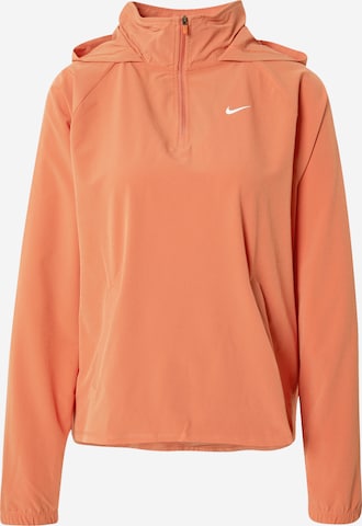 NIKE Športna jakna | oranžna barva: sprednja stran