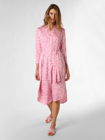 Robe-chemise Marie Lund en rose : devant