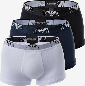 Boxers Emporio Armani en bleu : devant