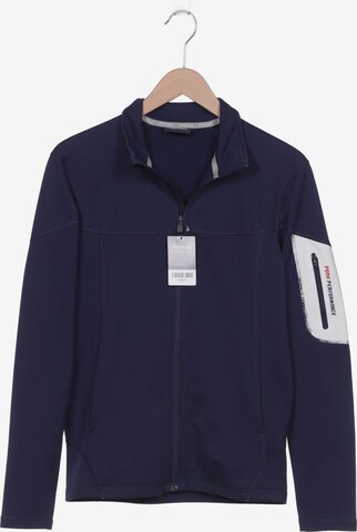 PEAK PERFORMANCE Sweatshirt & Zip-Up Hoodie in S in Blue: front
