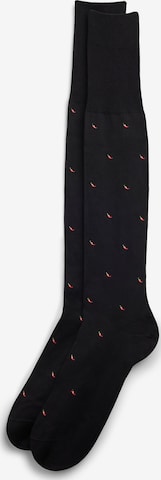 IUMAN Intimissimi Uomo Socks in Black: front