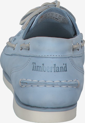 TIMBERLAND Moccasins 'Classic Boat Amherst 2 Eye' in Blue