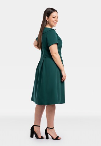 Karko Shirt Dress ' KATARZYNA ' in Green