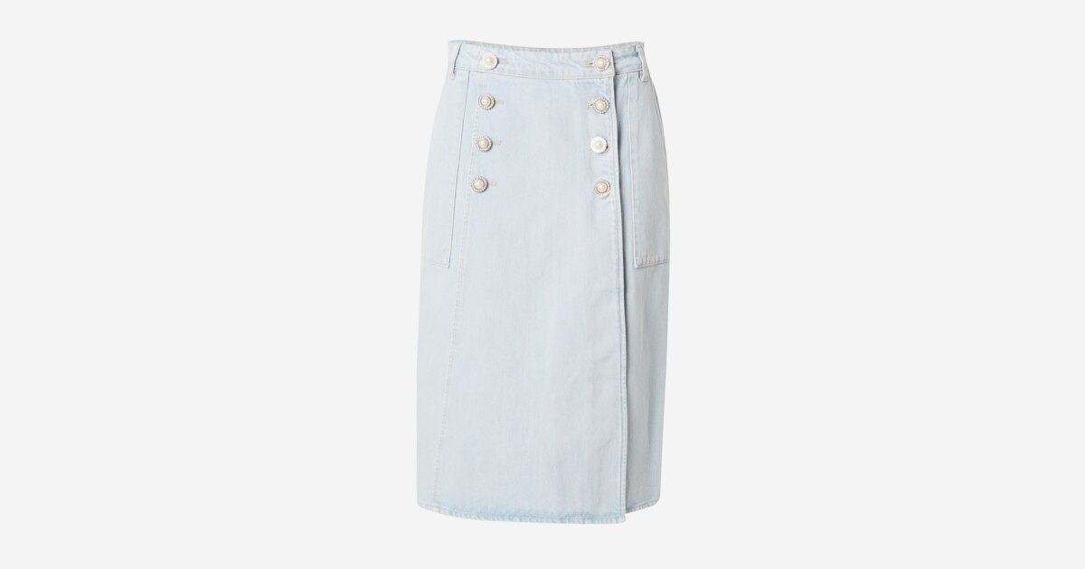 Rebecca Spring Rok Custommade Rok 'Rebecca' in Lichtblauw | ABOUT YOU
