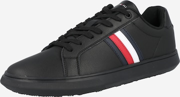 TOMMY HILFIGER Platform trainers 'Corporate' in Black: front