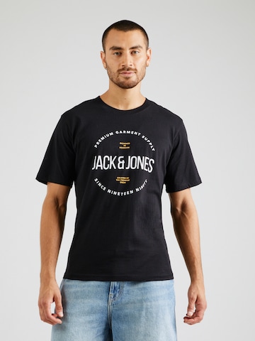 Maglietta 'JPRBLAAston' di JACK & JONES in nero: frontale