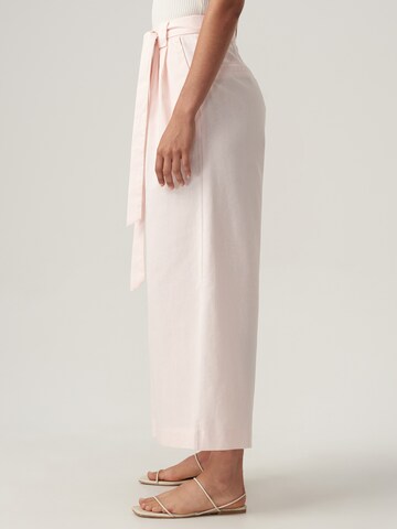 Wide Leg Pantalon 'EVA' The Fated en rose