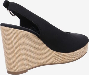 Sandales 'Elena' TOMMY HILFIGER en noir