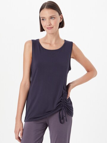 CURARE Yogawear Sports top in Blue: front