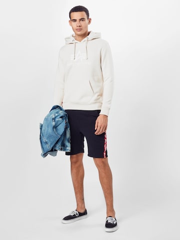 ALPHA INDUSTRIES Sweatshirt i beige