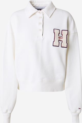 smėlio Tommy Jeans Megztinis be užsegimo: priekis