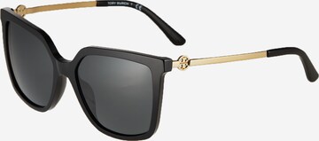 Lunettes de soleil Tory Burch en noir : devant