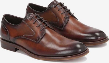 Kazar Lace-Up Shoes in Brown