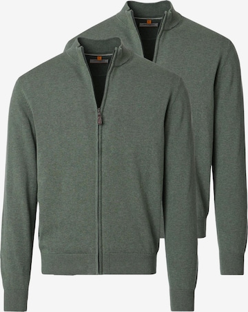 redmond Knit cardigan 'Basic' in Green: front