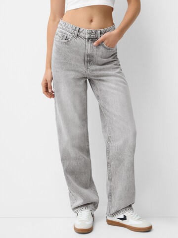 Loosefit Jean Bershka en gris