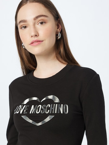 Love Moschino Mikina – černá