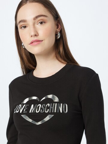 Love Moschino - Sweatshirt em preto