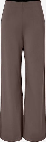 Wide leg Pantaloni 'PCGunhild' di PIECES in marrone: frontale
