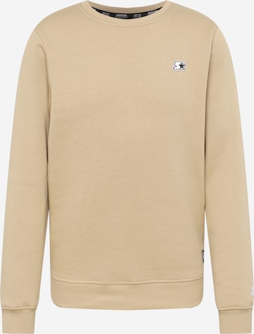 Starter Black Label Sweatshirt 'Essential' i beige: forside