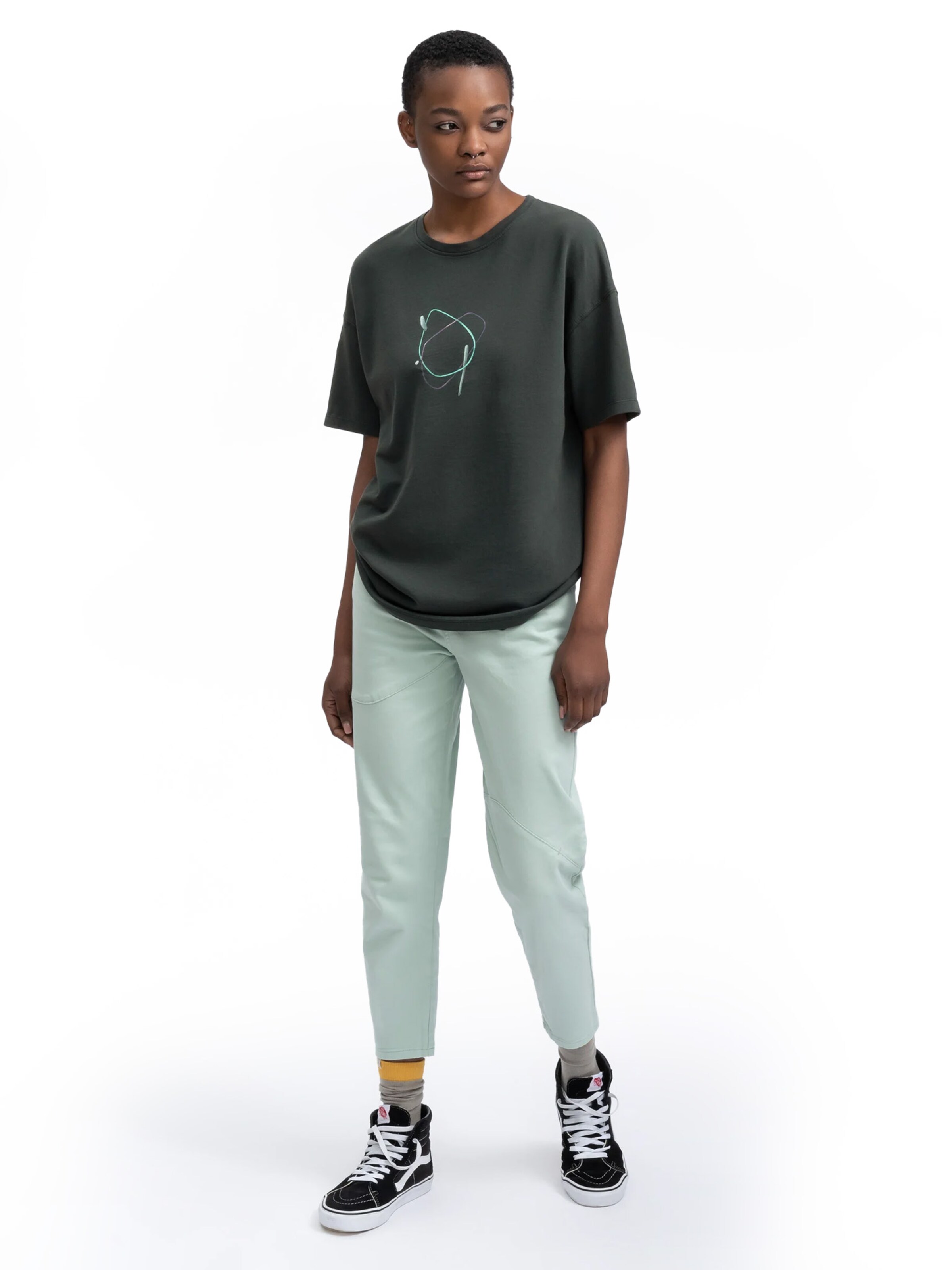 T-shirt 'Ravera' Kaft en bleu